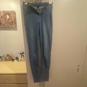 Windsor light wash skinny jeans